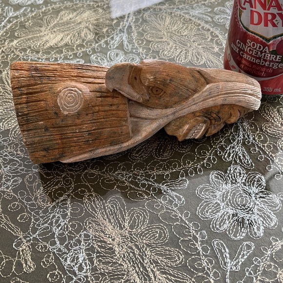 Original Leroy Hill  # 202 & Danelle Sandy stone sculptures. They are friends - Picture 9 of 16